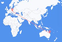 Flyreiser fra Gladstone, Australia, til Vienna, Australia