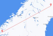 Fly fra Førde i Sunnfjord til Lycksele