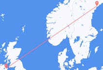Flyrejser fra Ørnskoldsvik, Sverige til Belfast, Nordirland