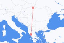 Vluchten van Debrecen, Hongarije naar Preveza, Griekenland