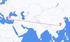 Flyg från Changsha, Kina till Denizli, Turkiet