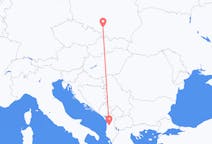 Voli da Katowice, Polonia a Tirana, Albania