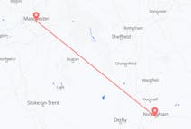Flights from Manchester to Nottingham