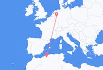 Flyreiser fra Tiaret, Algerie til Düsseldorf, Tyskland