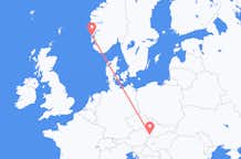 Flüge von Stord (Insel), Norwegen nach Bratislava, die Slowakei