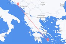 Flyg från Dubrovnik, Kroatien till Plaka, Grekland