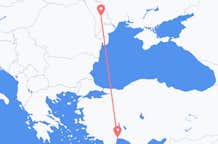 土耳其出发地 安塔利亚飞往土耳其目的地 基希讷乌的航班
