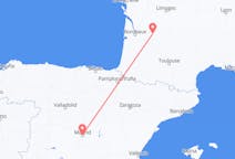 Flights from Bergerac, France to Madrid, Spain