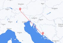 Flights from Split in Croatia to Innsbruck in Austria