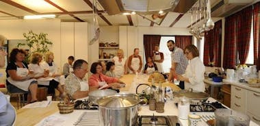 Clase de cocina toscana en el centro de Siena