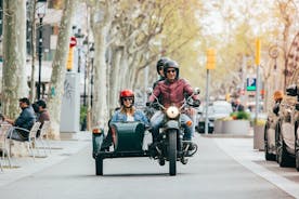 Halvdagstur i Barcelona med sidevognsmotorsykkel