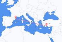 Flights from Antalya to Girona