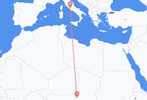 Flights from N Djamena, Chad to Rome, Italy