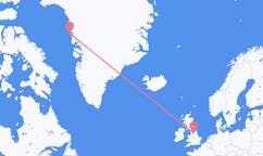 Fly fra Upernavik til Leeds