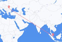Flyreiser fra Johor Bahru, Malaysia til Sibiu, Romania