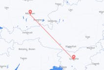 Flights from Ljubljana in Slovenia to Munich in Germany