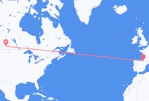 Flyreiser fra Regina, Canada til Pamplona, Spania