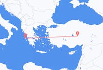 Fly fra Nevşehir til Cephalonia