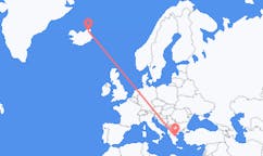 Flyreiser fra Thorshofn, Island til Volos, Hellas