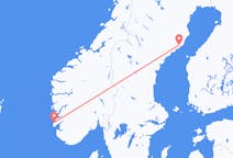 Fly fra Umeå til Haugesund