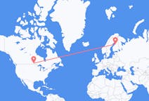 Flyreiser fra Winnipeg, til Uleåborg