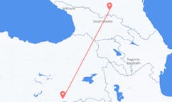 Vols depuis la ville de Vladikavkaz vers la ville de Mardin
