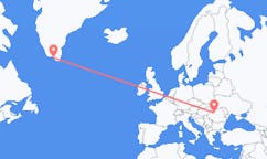 Flights from Qaqortoq to Cluj Napoca
