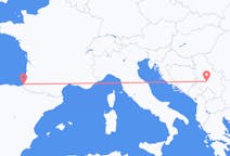 出发地 塞尔维亚出发地 克拉列沃目的地 法国比亚里茨的航班