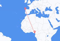 Flyreiser fra Malabo, Ekvatorial-Guinea til Vigo, Spania