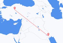 Flyrejser fra Basra, Irak til Ankara, Tyrkiet