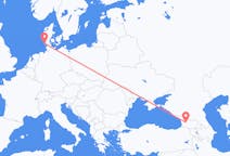 Flights from Kutaisi, Georgia to Westerland, Germany