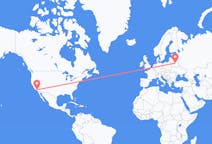 Flyrejser fra Los Angeles, USA til Minsk, Hviderusland