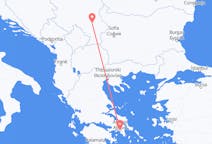 Vuelos de Niš, Serbia a Atenas, Grecia