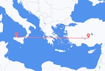 Flyreiser fra Palermo, til Konya