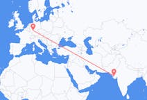 Vluchten van Kandla, India naar Frankfurt, Duitsland