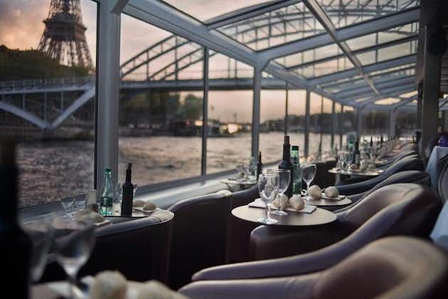 Crociera sul fiume Senna con cena in stile bistrò