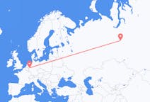 Flights from Kogalym, Russia to Düsseldorf, Germany