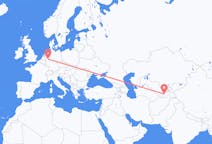 Flyrejser fra Dusjanbe til Dortmund