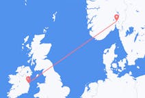 Vols de Dublin, Irlande pour Oslo, Norvège
