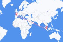Flyg från Jambi City, Indonesien till Bilbao, Indonesien