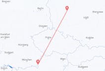 Flights from Salzburg to Poznan