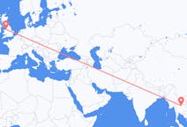 Flyrejser fra Loei Province, Thailand til Liverpool, England