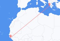 Flights from Bissau to Kefallinia