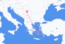 Loty z miasta Kraljevo do miasta Naxos