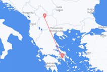 Flyg från Skopje till Aten