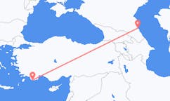 Flights from Makhachkala, Russia to Kastellorizo, Greece