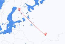 Vols depuis la ville de Kajaani vers la ville de Samara