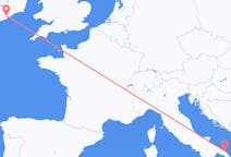 Flyrejser fra Cork, Irland til Brindisi, Italien