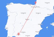 Flights from Biarritz, France to Seville, Spain