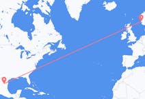 Flyreiser fra Monterrey, Mexico til Haugesund, Norge